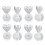 8PCS Earring Backs for Droopy-Ears, Earring Lifter Backs Replacements for Heavy Earrings,Silver 1