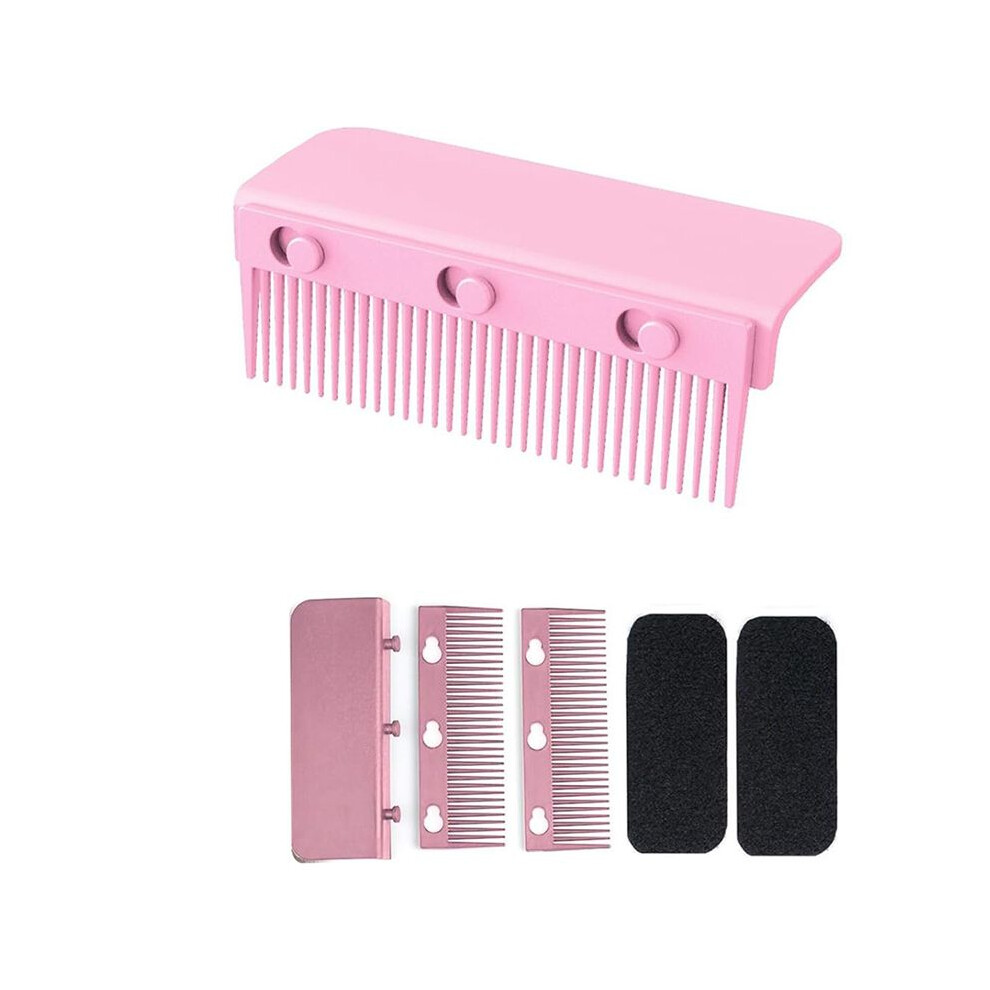 Flat Iron Comb Attachment Clip , Grip Comb for Flat Iron, Flat Iron Hair Straightener Comb, for Flat Iron