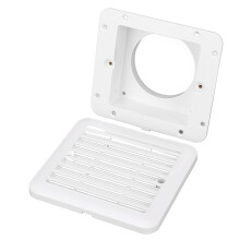 Rejilla de ventilación para vehículo recreativo resistente al agua intercambio de aire para furgoneta camper barco remolque 10x10cm