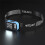 Headlamp Motion Sensor Headlight LED Rechargeable Headlamp,Adjustable Headband for Camping Running Walking Black+ 6