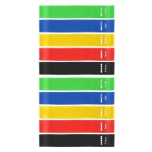 Boxes of TPE Elastic Belt Yoga Exercise Thickening , with Instructions and Bag, Color Series