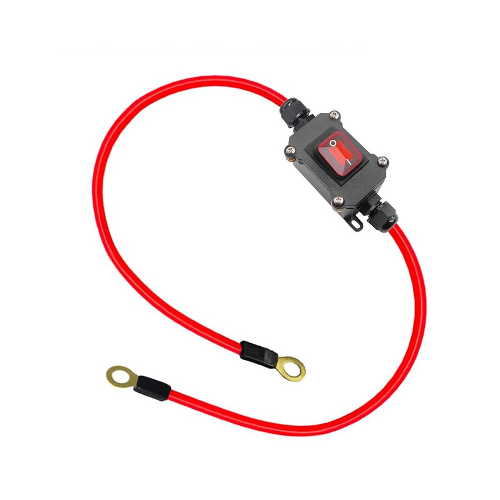 Dc12v Inline Wire Dc12-24V Dpst Dual Side Wiring 25A Ip65 With /Off Quick Connect/Disconnect 6031951790652