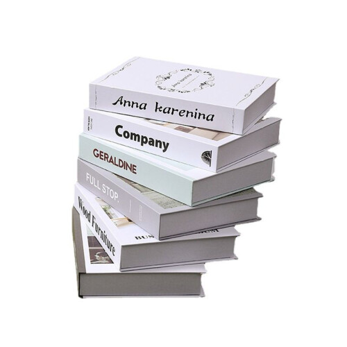 Simulation Book Ornaments, Study Bookcase Desktop Home Decorations, Simulation Book Photography Props 1