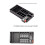 Supporto per Organizzatore di Batterie con Display Digitale e Tester per Controllo Livello Batteria per AAA AA CD 9V 5
