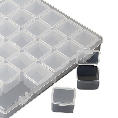 Bead Storage Box,Nail Accessory Storage Box,30  Storage Boxes,Used for Beading Storage, Nails Storage 2