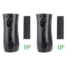 Lot de 2 Distributeurs Automatiques de Désodorisants, Support de Pulvérisation Mural ou Autonome, Plusieurs Réglages de Temps