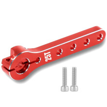 Metall 25t Lenkarm Servohorn für 1/10 RC Crawler Axial Scx10 TRX4 -6 Teile Rot