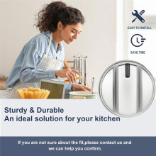 5pcs WB03X29354 for Gas Stove Knobs,Stove Top Knob Replace for WB03X29354 AP6327766 4585908,Profile Stove Knobs