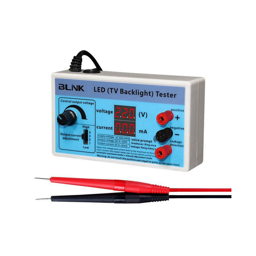 Blnk Multifunctional Led Lamp Bead Repair Tester Strip Lamp Bead Test Repair Tool Led Lamp Tv Backlight Tester Eu Plug 6032770367940