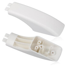 2Pcs WB07K10043 Range Oven Door Handle End Cap for GE Stove - Replaces 242805, AP3140301, WB07T10144, WB07X10132