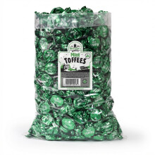Walkers Nonsuch Mint Toffees 2.5kg Bulk Bag - Individually Wrapped English Sweets