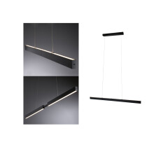 Paulmann 76989 LED pendant luminaire touchless sensor Aptare 2700K 2050lm / 2050lm 2x16.5 / 16.5W black dimmable