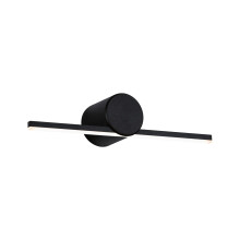 Paulmann 75410 LED Mirror luminaire Sava IP44 3000K 250lm 230V 4,2W Black matt