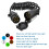 3 Meters 7Pin Trailer Extension Coiled Cable with Trailer Plug Socket Connector, 7 Core RV Electrical Cable Connector 3
