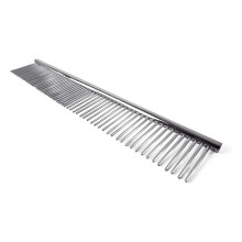Peigne à Franges en Macramé Tapisserie Peigne à Tisser Artisanat en Acier Inoxydable pour Brosser les Cheveux Longs Cordon de Coton à Brin Unique