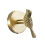 Brass Gold Animal Hook Solid Brass Coat Hook Door Back Hook Bathroom Kitchen Hooks Towel Rack(Bird) 1