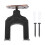 T124 Rosso Bronzer Base Gancio per Manico di Chitarra con Blocco Automatico 3