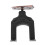 T124 Rosso Bronzer Base Gancio per Manico di Chitarra con Blocco Automatico 6