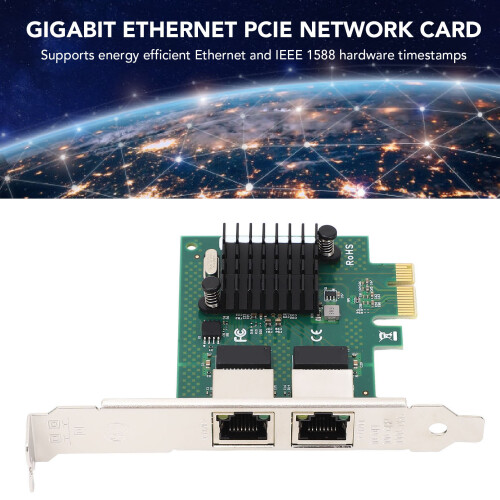 Broadcom Chip Dual Ethernet PCIe Card
