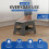 9 Inch Foldable Step Stool Strong Plastic 150kg 6
