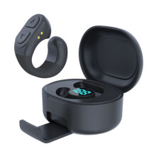 Smartphone Remote Control Ring Stand for TikTok & Kindle, Black/Pink/Green