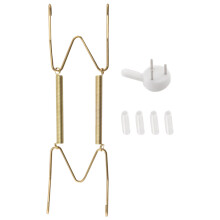 10 Pack Plate Hangers, 6 Inch Wall Plate Hangers and 10 Pack Wall Hooks, Compatible 5 To 7 Inch Decorative Plates, Antique China, Antique Plates and
