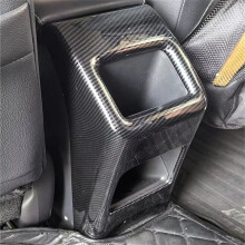 For  City Hatchback 2021-2023 Carbon Fiber Car Rear Air Vent Outlet Cover Trim Interior Accessories