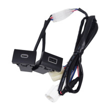 Car Charger Socket Dual USB PD Type C Charging Outlet Power Adapter Phone for 11-13