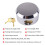 Cp-3184 Hidden Shackle Padlocks Keyed Solid Steel with 2 Keys Hide Lock Body Security Lock for Universal 9