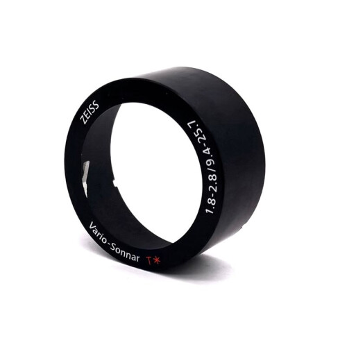 Replacement Front  Circle Lens  for  ZV1 Camera - Precision Fit Camera Accessory Black