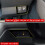 Car ETC Trim Frame Headlight Adjustment Trim Frame ESP Button Trim Frame for  N-BOX 2024 RHD Bright Black 6