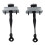 2PCS Front Door Hinged Check Strap Limit Rod Stop FT4B-R23552-AB for   2015-2020 FT4BR23552AB Door Hinged Strap 2