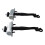 2PCS Front Door Hinged Check Strap Limit Rod Stop FT4B-R23552-AB for   2015-2020 FT4BR23552AB Door Hinged Strap 4