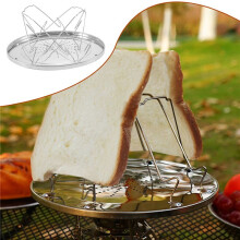 4 Skivor CampingbröD Rostbricka Gasspis Spis BBQ Camping BröDroststäLl