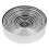 Stainless Steel Fluted  Round Cookie Biscuit Cutter Set 12 Pieces Graduated Ring Sizes 10