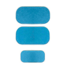 30 StüCke Hip Trainer Gel Pads ABS Gel Pad Ersatz für EMS Gesäß Trainer ABS Ersatz Gel Blatt
