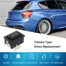 Universal Car Trunk Unlocking Button Plastic Black for F20 F30 F35 F10 F11 F18 E84 61319200316 2011-2014