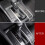 ABS Carbon Fiber Center Console Shift Gear Panel Frame Cover Trim for   10Th 2016-2019 Gen Automatic Transmission 4