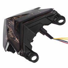 Motorfiets Achterlicht LED Remlicht Achterlicht Stop Cafe Racer Lamp Richtingaanwijzer voor Z800 2013-2016