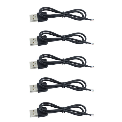 5Pcs USB to 4Pin Cable for Camera Modules Camera Module Data Connection Cable 4P 0.8mm 0.4M