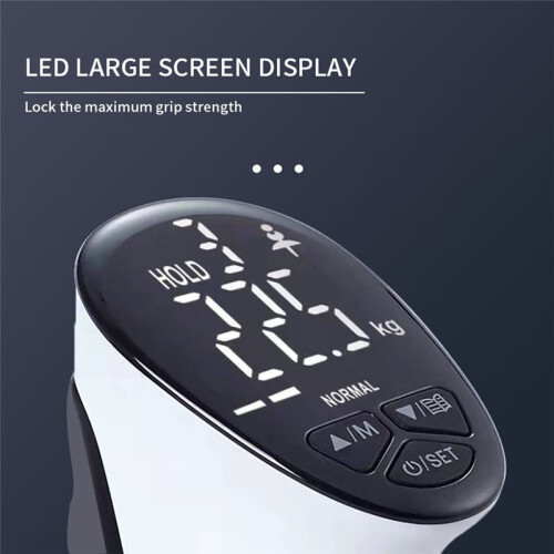 Electronic Grip Power Trainer Auto Capturing  Hand Dynamometer Rechargeable Digital Grip Strength Meter 2
