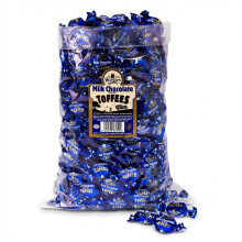 2.5kg Walkers Milk Chocolate Toffee - Traditional Wrapped Bulk Sweets