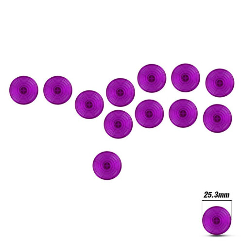 12PCS Hitbox Button Caps Replacement for Arcade Controller Hitbox Controller Mechanical Button DIY Accessories 2