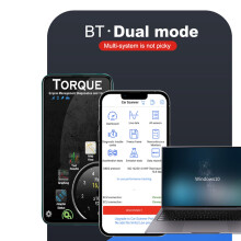 ELM327 V01B4 Codeleser und Scantool für IOS und Android Standalone CAN Chip 9-16V UnterstüTzt 9 Protokolle