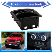 Front Left Electrical Door Window Bezel Dashboard Instrument Panels for 2011-2018 1RP75DX9AC