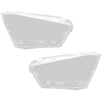 Car Left Headlight Shell Lamp Shade Transparent Lens Cover Headlight Cover for D-MAX 2021-2023