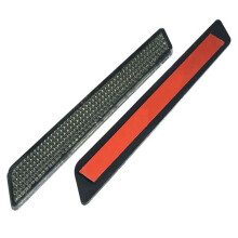 Motorcycle Saddlebag Lock Cover Reflectors Luggage Reflectors Saddle Bag Side Reflectors for Touring 2014-2020