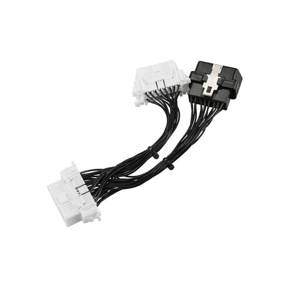 16 Pin Obd2 Obdii Obd2 Splitter Extension Cable One Male To Two Female Y Cable Obd2 Splitter Extension Cable 4711679277216