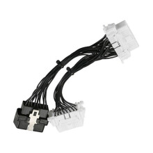 16 Pin OBD2 OBDii OBD2 Splitter Extension Cable One Male to Two Female Y Cable OBD2 Splitter Extension Cable