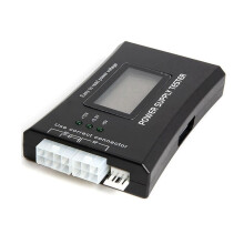 Narzędzie do Wykrywania Zasilania ATX Tester Zasilania Komputera Hosta Przenośna Obudowa Metalowa Wyświetlacz LCD Tester Zasilania